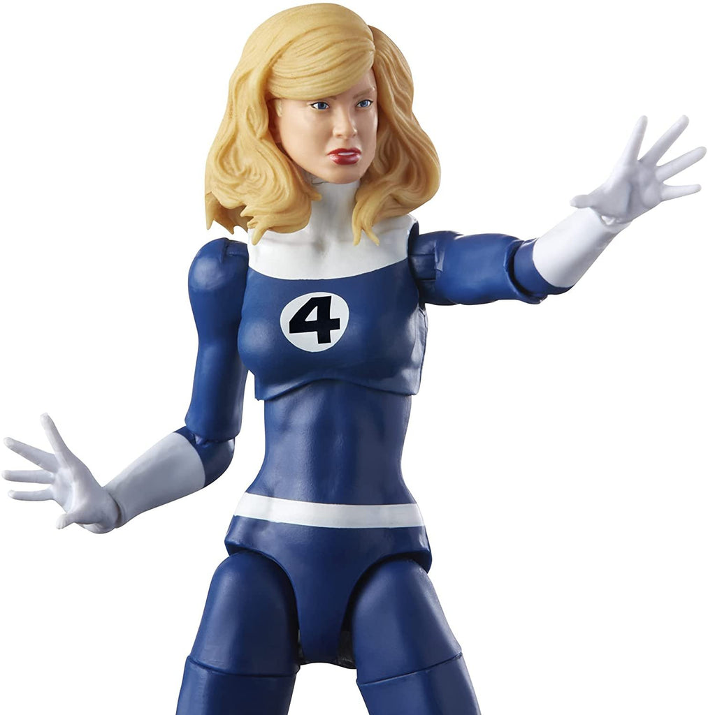 Hasbro Marvel Legends Series Retro Fantastic Four Marvel's Invisible Woman 6-inch Action Figure Toy, Includes 3 Accessories