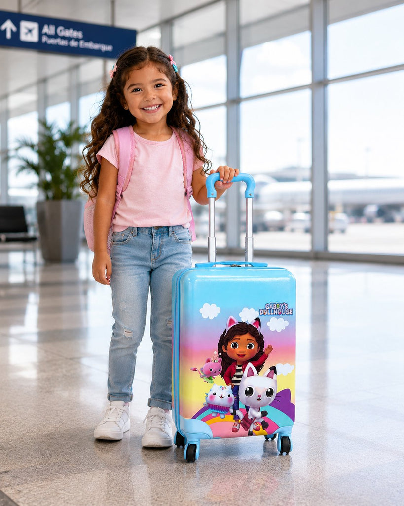 Disney Character 20" Hardshell Luggage - Toy Story, Stitch and more! Hard-side Suitcase for Travel with Spinner Wheels 20"x12"x8"