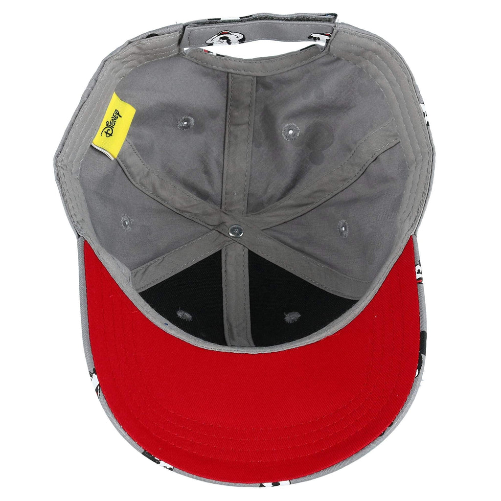 Disney Youth Mickey Reacts Baseball Hat, Gray Black