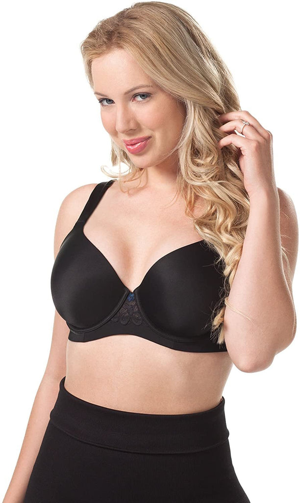 LEADING LADY Women's Balconette Padded Underwire Lace Bra