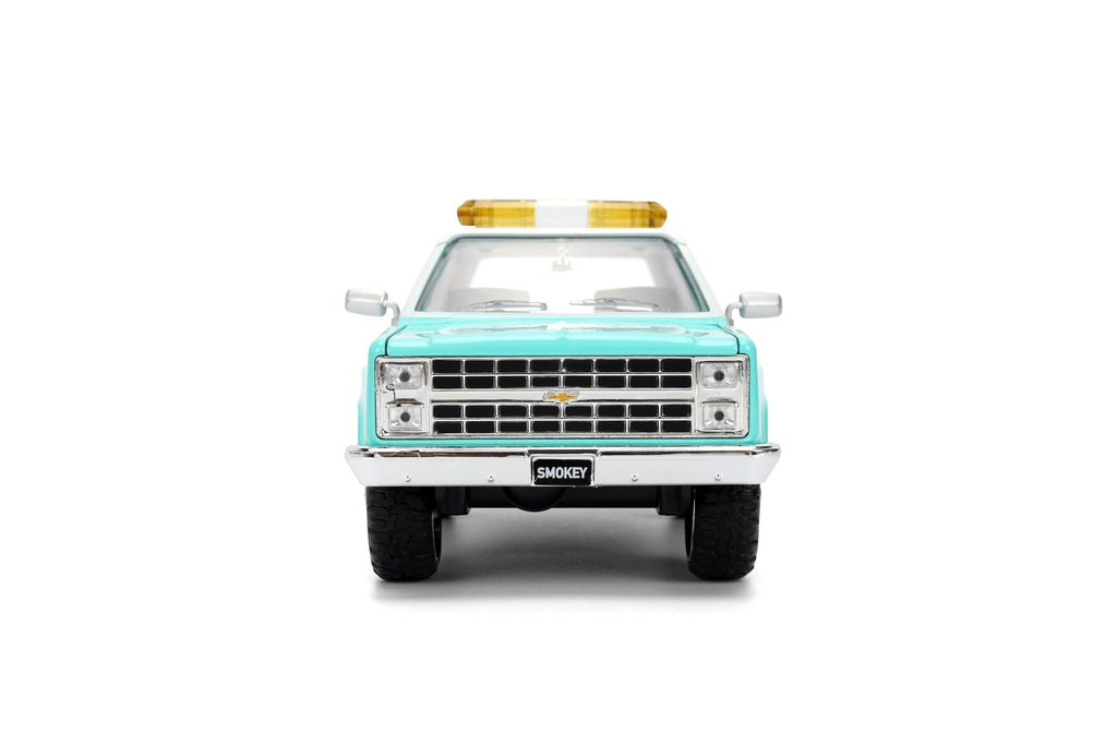 Jada Smokey Bear 1980 Chevy Blazer Die-Cast Car Toys – Smokey Bear Figure – Age 8+