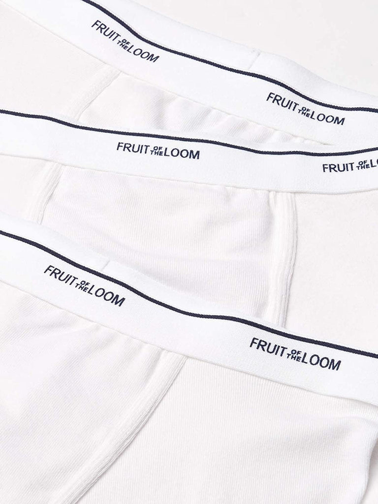 Fruit of the Loom Men's Coolzone White Boxer Briefs - 3 Pack 3BL7600