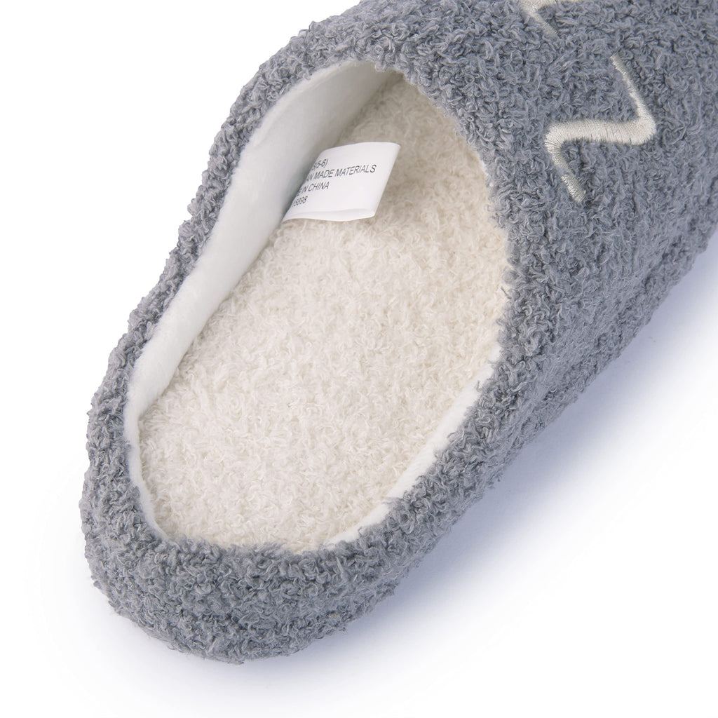 Handcraft Softee Ladies Aesthetic Slippers, Cozy Slip On Clog Slipper, Soft Rubber Sole Womens House Shoes, Plush Bedroom Clogs