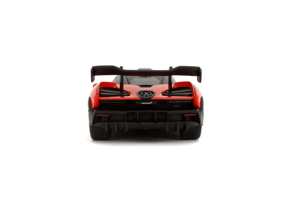 Jada Fast & Furious 1:32 McLaren Senna Die-Cast Model – Opening Doors, Rubber Tires, Movie Authenticity – Collectible for Ages 8+ – Red