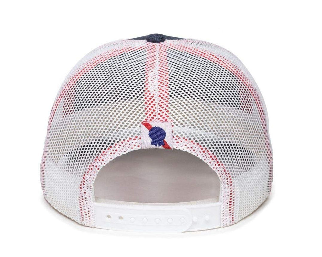 Outdoor Cap Standard BEER-026 Pabst Blue Ribbon Navy/White, One Size Fits
