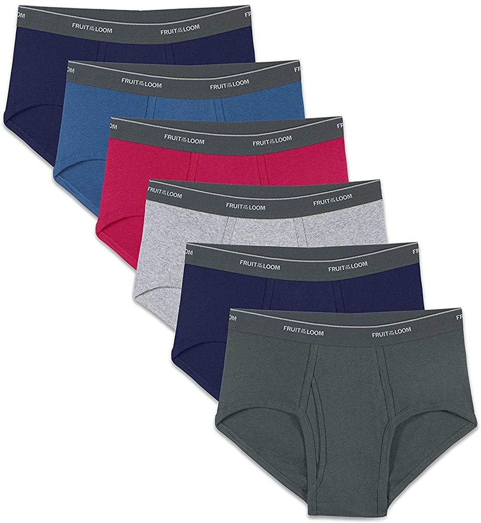 Fruit of the Loom Men's Assorted Fashion Brief(Pack of 6)