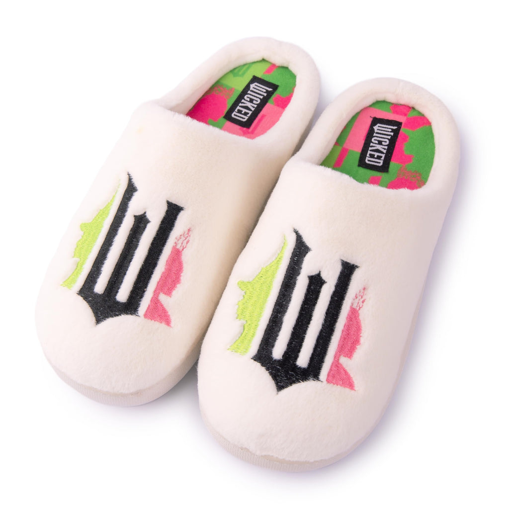 Wicked Unisex-Child Full-Family Elphaba &Glinda Memory Foam Slippers Indoor Outdoor Sole Kid-Adult Sizes Clog