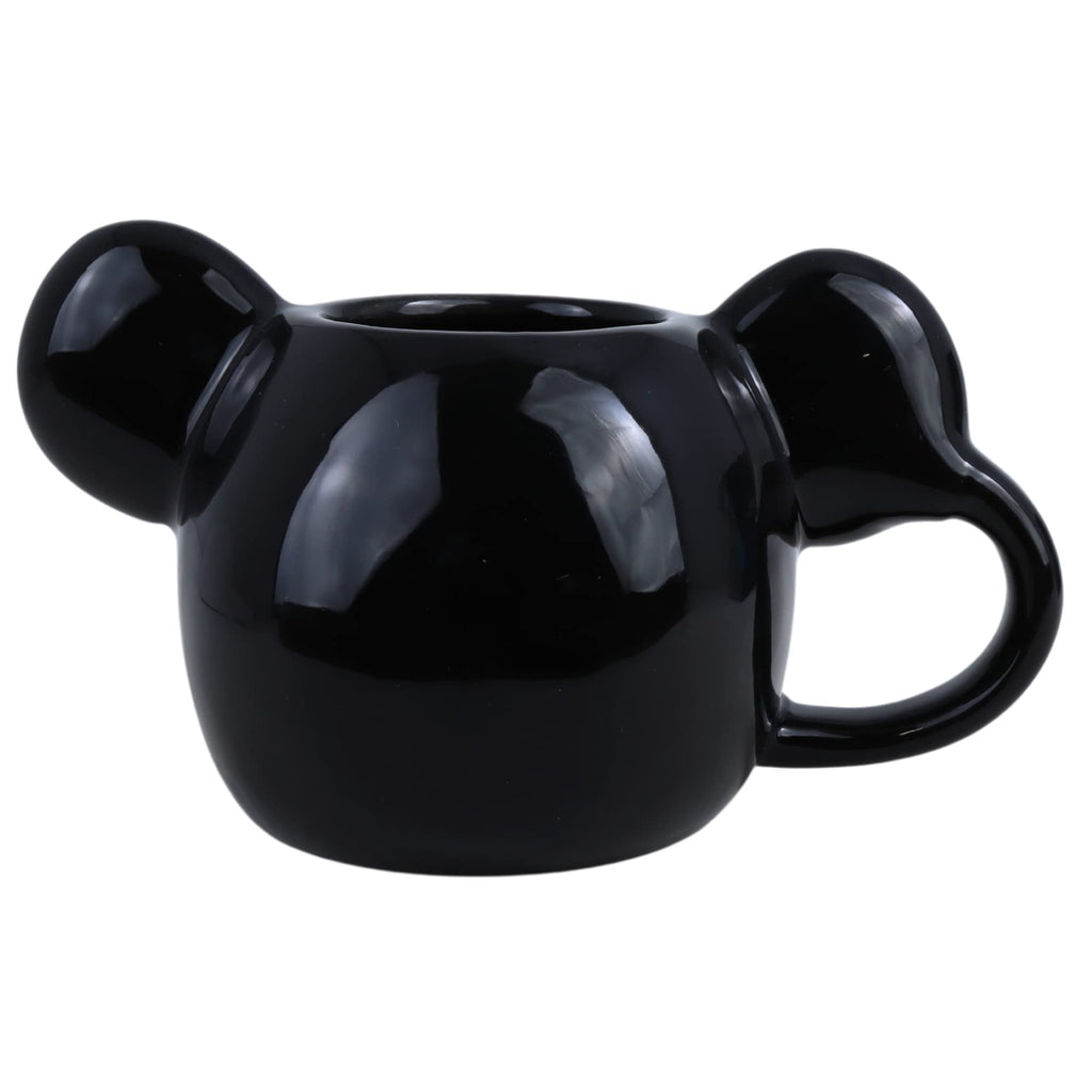 Jerry Leigh Mini Disney Mickey Mouse Head Espresso Mug, Limited Edition Hand Sculpted Collectors Cup, Gift Box Included, 3 Ounces