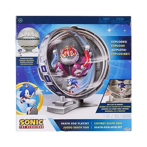 Sonic The Hedgehog 2.5" Action Figure Death Egg Playset with Sonic