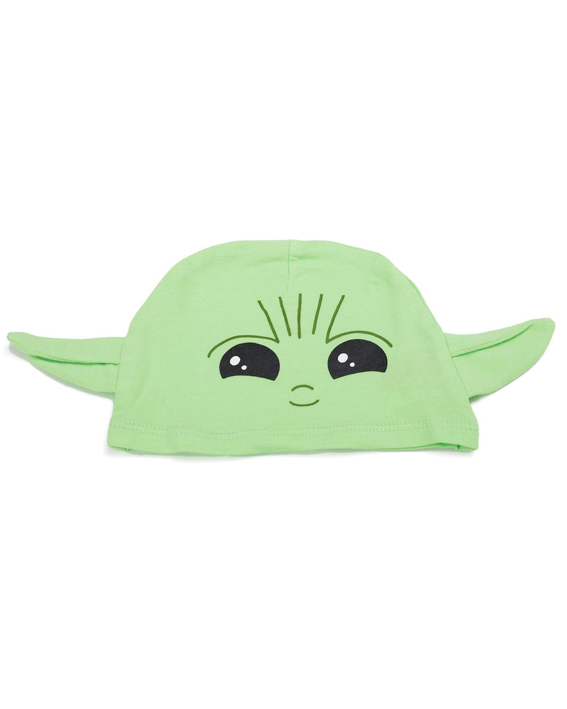 STAR WARS Baby Boys The Mandalorian Cap and Bootie Set - Baby Yoda Baby Gift Set with Hat and Socks