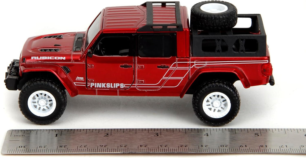 Pink Slips 1:32 Jeep Gladiator Die-Cast Car, Toys for Kids and Adults