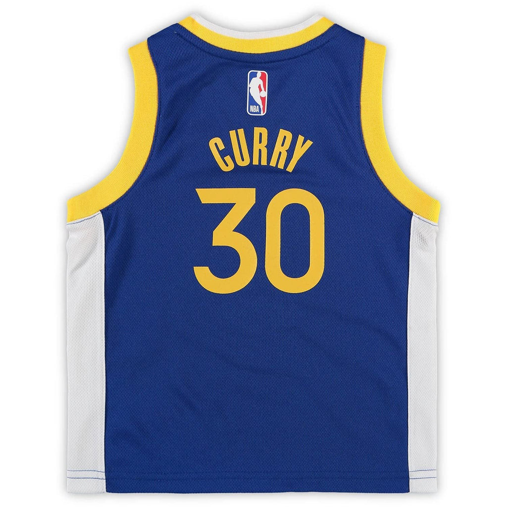 Stephen Curry Golden State Warriors NBA Toddler 2-4 Blue Icon Edition Player Jersey (Size 4T)