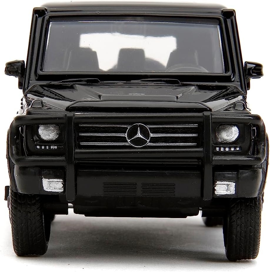 Pink Slips 1:32 W1 Mercedes Benz G Class 4x4 Die-Cast Car, Toys for Kids and Adults (Black)