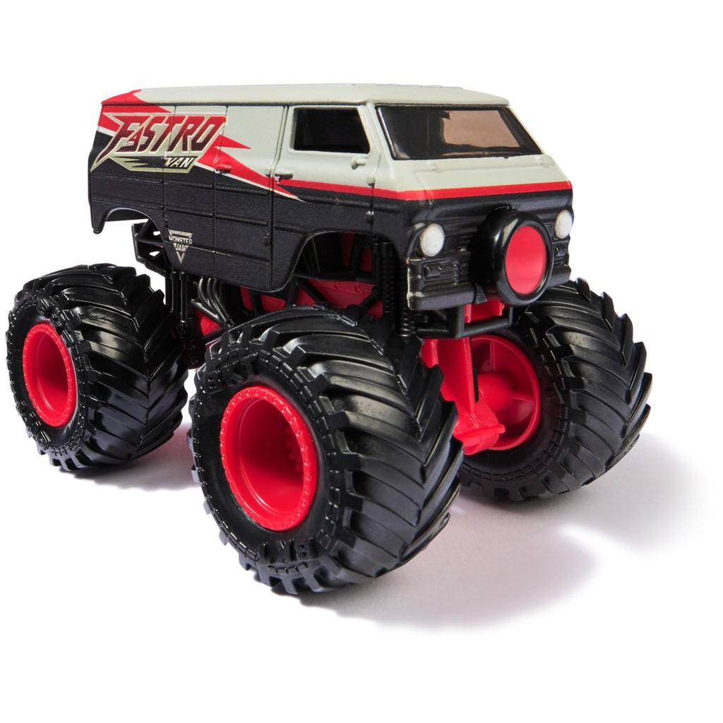 Monster Jam, Official Fastro Van Monster Truck, Die-Cast Vehicle, 1:64 Scale, Kids Toys for Boys Ages 3 and up