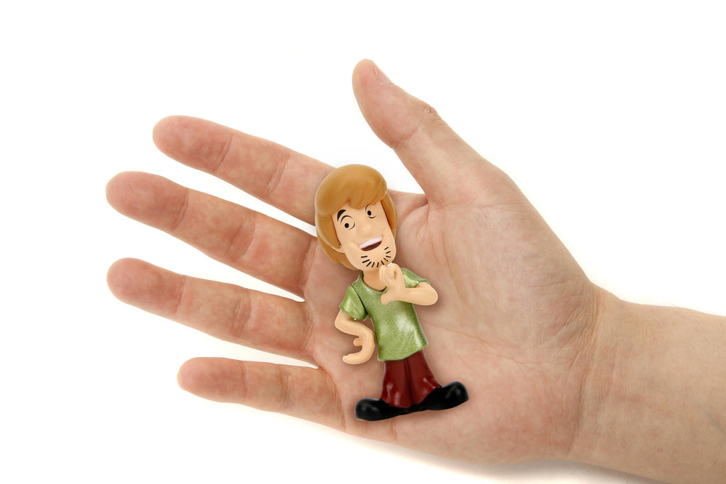 Jada Toys - MetalFigs 2.5" Scooby-Doo! 5-Pack – Shaggy, Scooby, Daphne, Velma, Fred – Die-Cast Figures – Collectible Display – Ages 8+