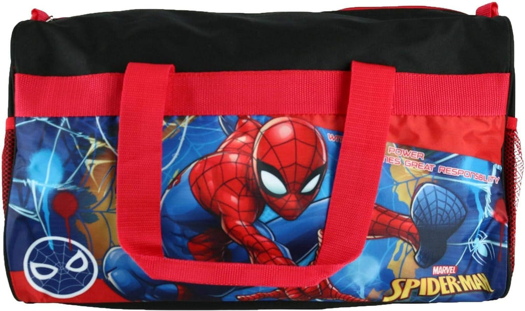 Spiderman Boys 18" Carry-On Duffel Bag Spider Man Superhero Marvel