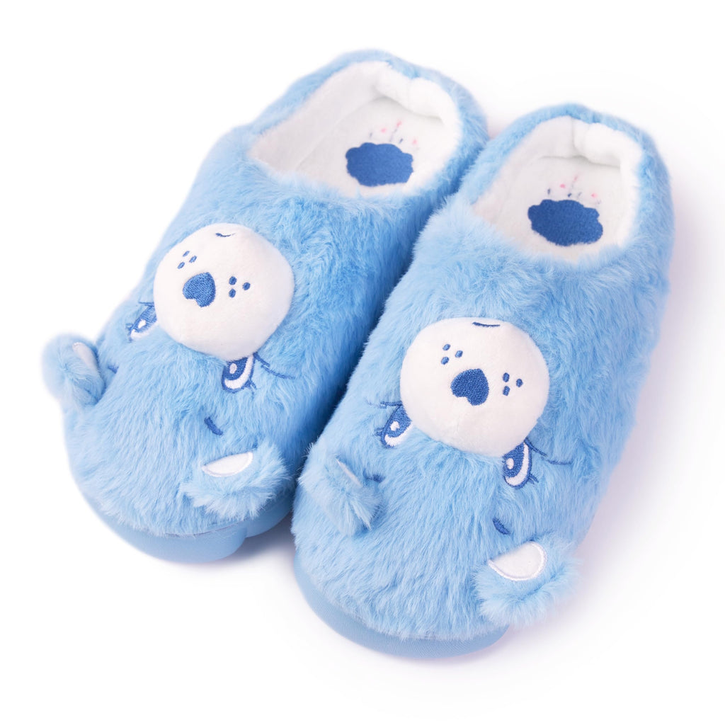 Care Bears Unisex Cozy Plush Memory Foam Indoor Outdoor Soled Slipper in Sizes S-XL, Cheer Bear-Pink Terry Clog, Large Women