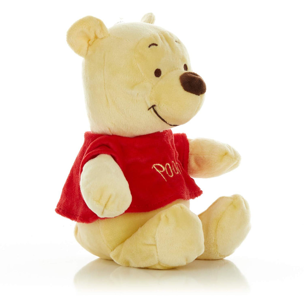 Kids Preferred Disney Baby Winnie the Pooh and Friends Stuffed Animal with Jingle and Crinkle, Pooh 12”