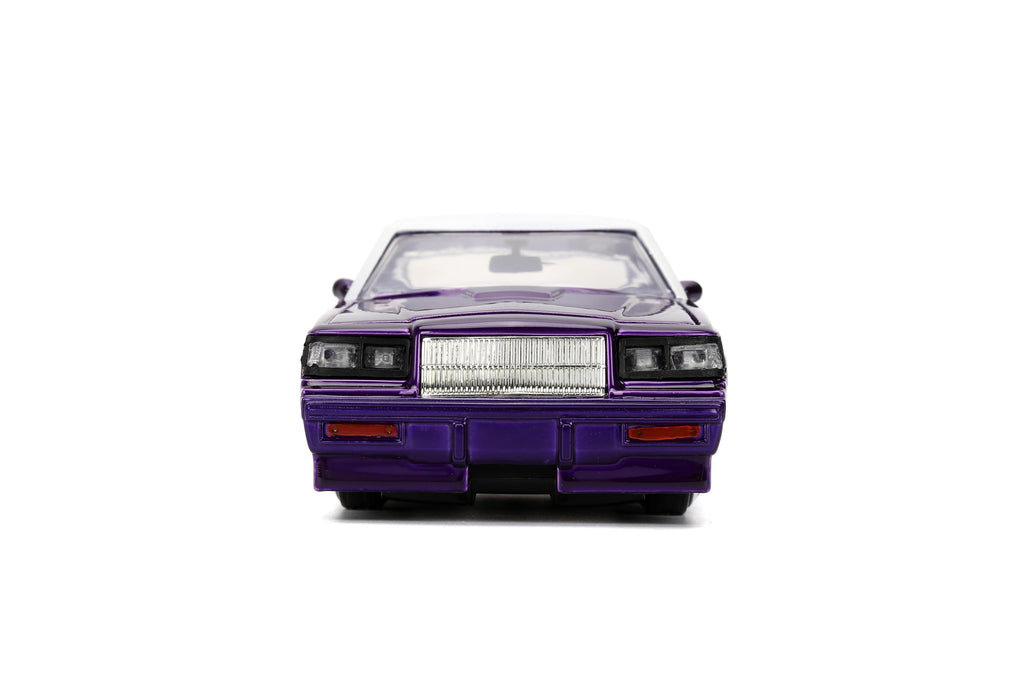 Jada Toys Bigtime Muscle 1:24 1987 Buick Grand National Die-cast Car – Opening Doors, Hood, Trunk, Rubber Tires(Candy Purple)