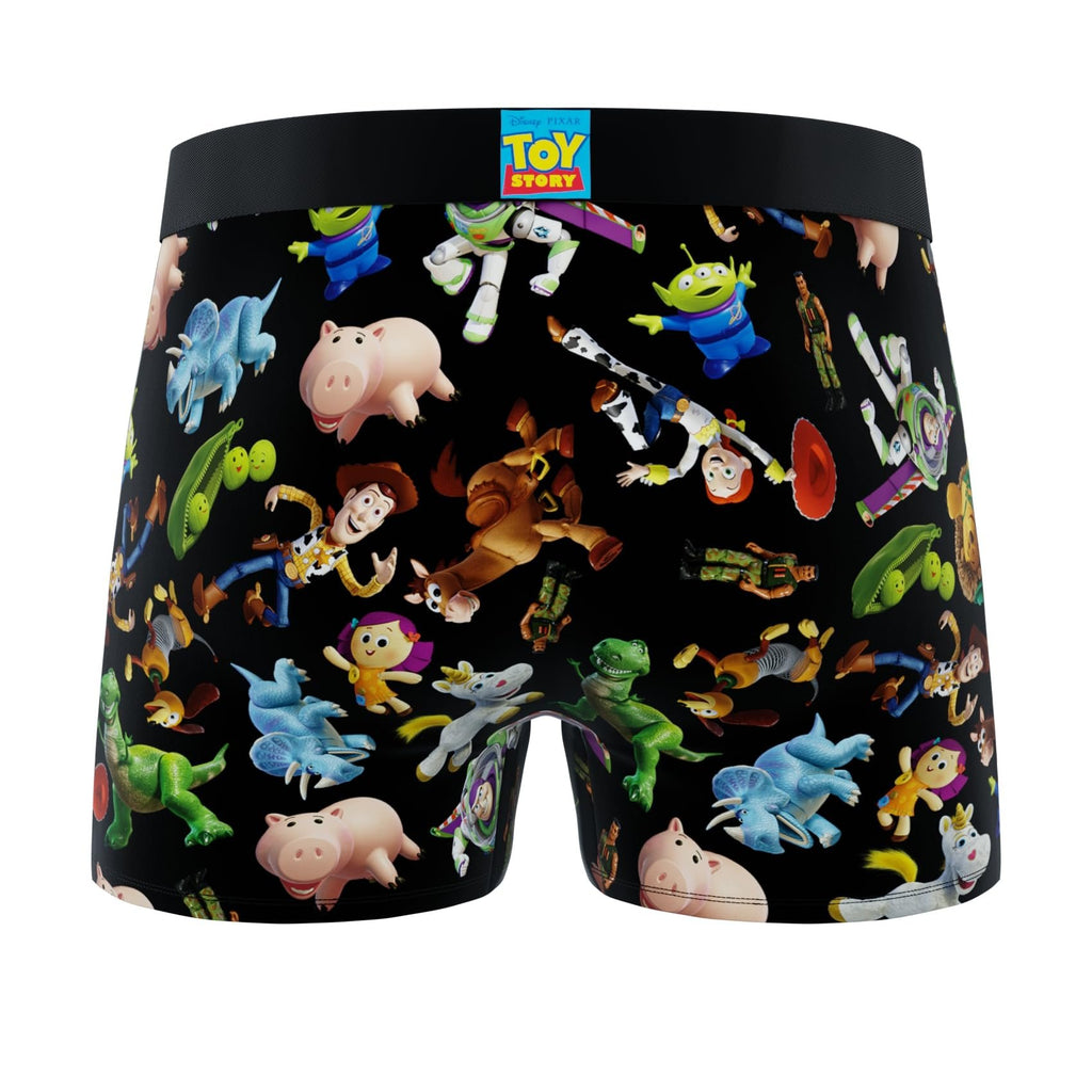 CRAZYBOXER Men's Underwear Toy Story Comfortable Freedom of movement Boxer Brief Resistant (3 PACK)