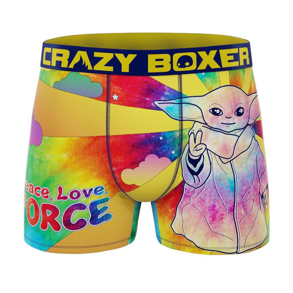 CRAZYBOXER Men's Underwear The Mandalorian Soft Comfortable Boxer Brief Original (3 PACK)
