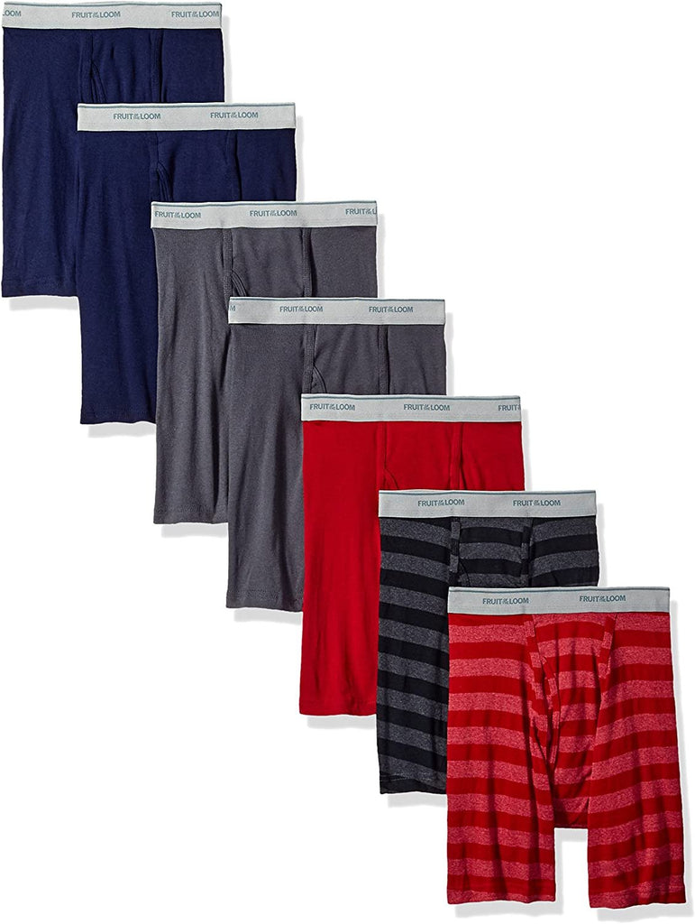 Fruit of the Loom Men's Boxer Brief (Pack of 7)