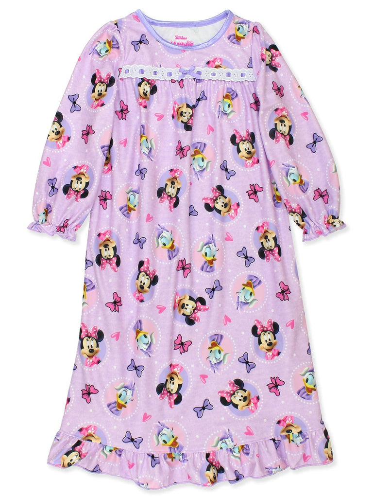 Disney Minnie Mouse Toddler Girls Granny Gown Nightgown