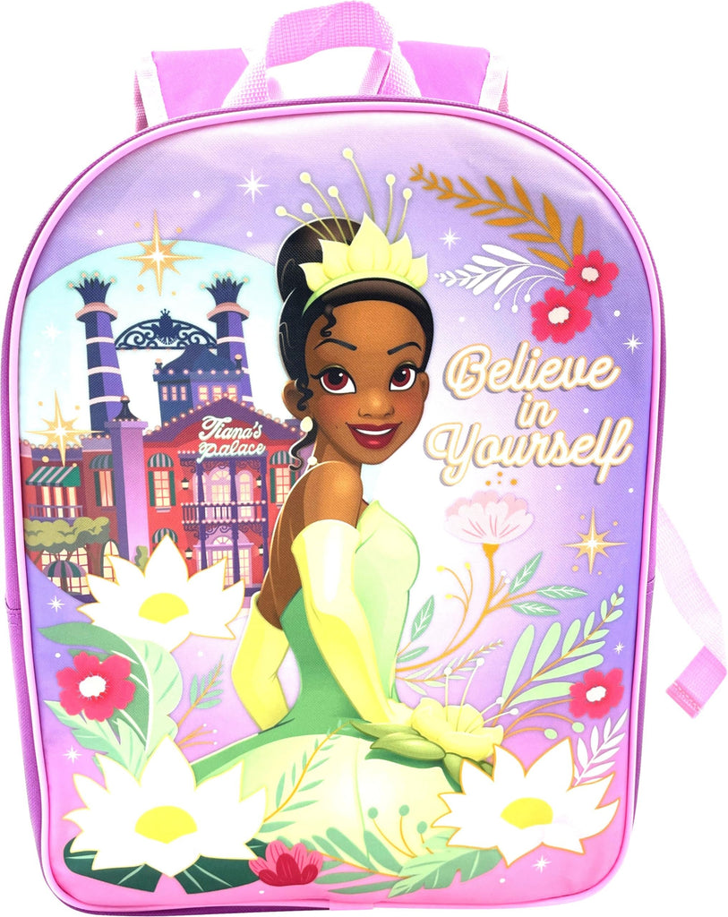 Ruz Princess Tiana Girl's 15 Inch School Backpack