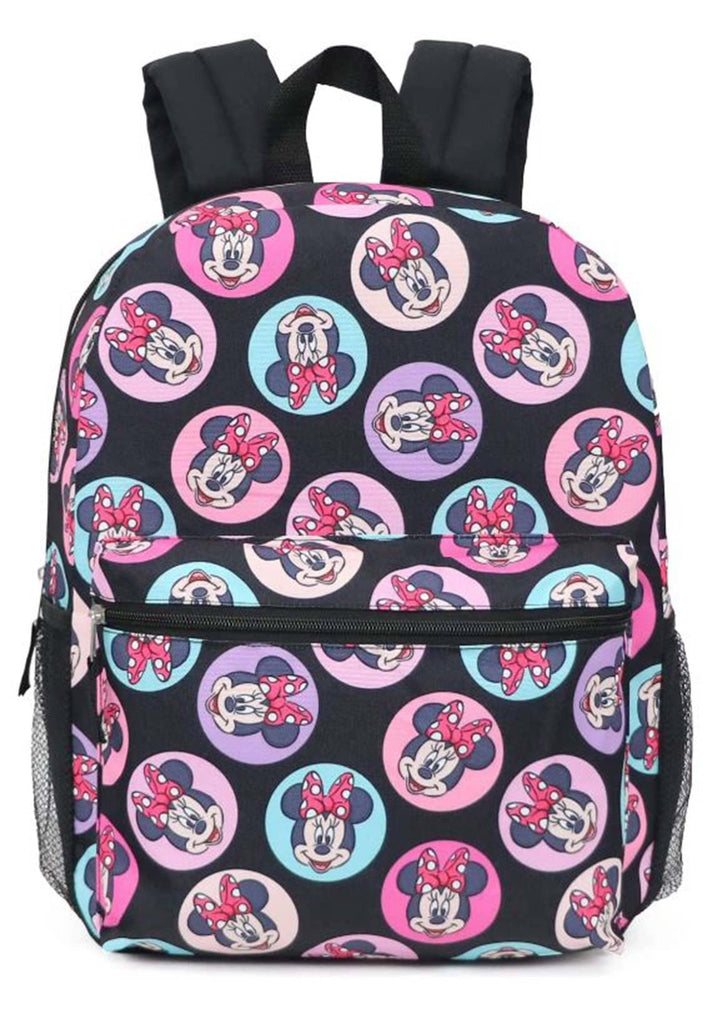Disney Minnie Mouse Full Size All Over Print 16" Backpack