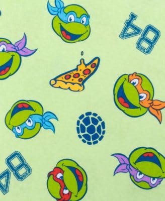 Centric Brands Teenage Mutant Ninja Turtles 4-Piece Pajama Set – 2 Tops, Pants & Shorts – TMNT Boys Sleepwear – Sizes 2T–4T