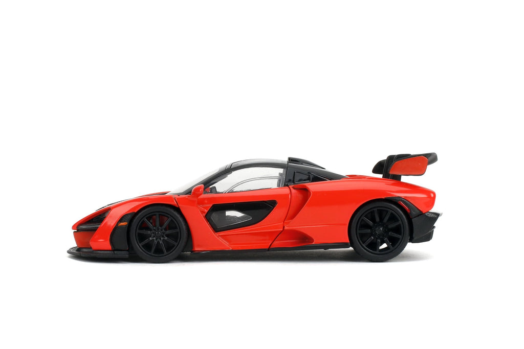 Jada Fast & Furious 1:32 McLaren Senna Die-Cast Model – Opening Doors, Rubber Tires, Movie Authenticity – Collectible for Ages 8+ – Red