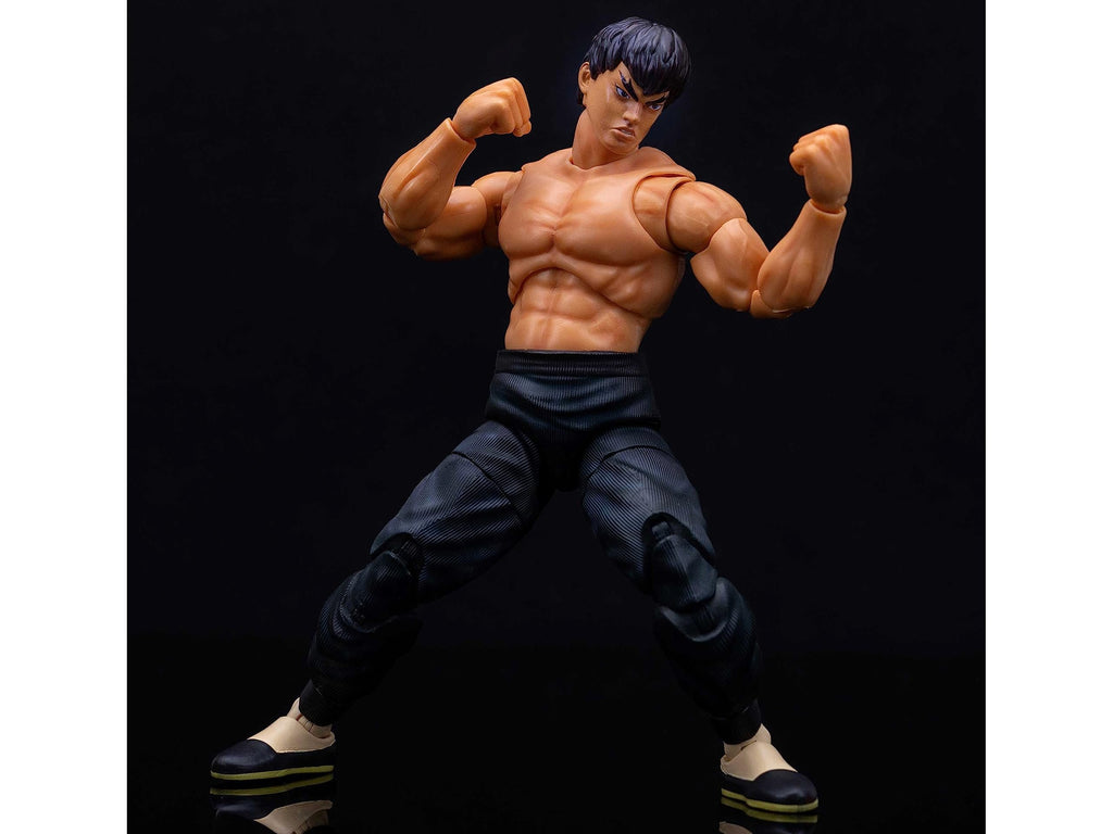 Street Fighter II 6" Fei Long Action Figure, Toys for Kids and Adults