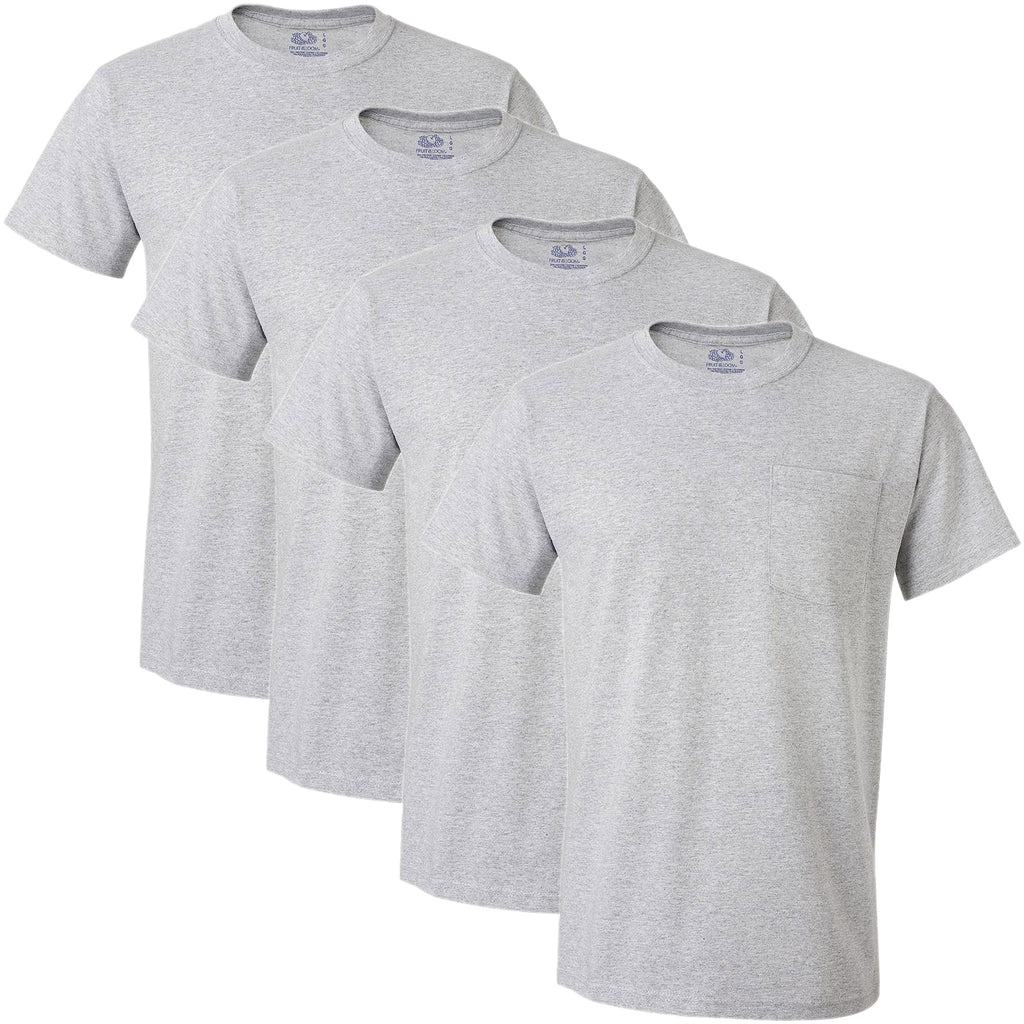 Fruit of the Loom Men's Pocket T-Shirt Multipack