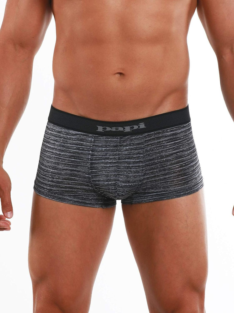 papi Men's Brazilian Cool Trunk Boxer Briefs Pack of 2 Comfort Fitting Underwear