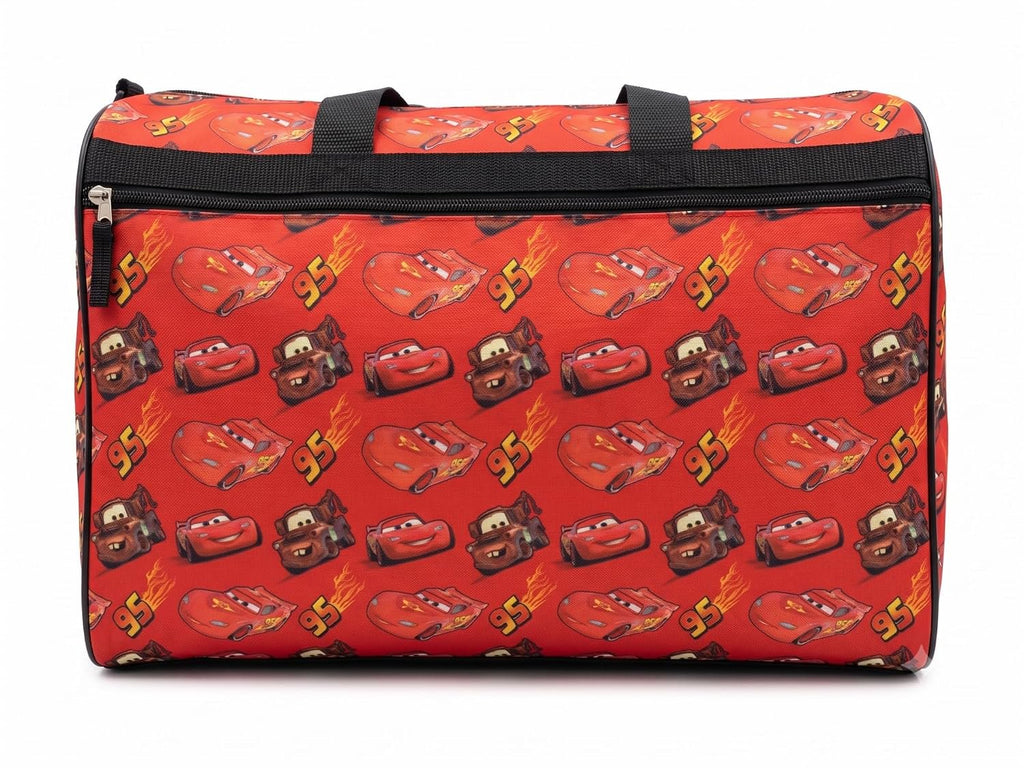 Disney Kids Duffle Bag 16.5" – Travel & Sports Bag with Zipper Pocket, Mesh Side Pockets & Shoulder Strap