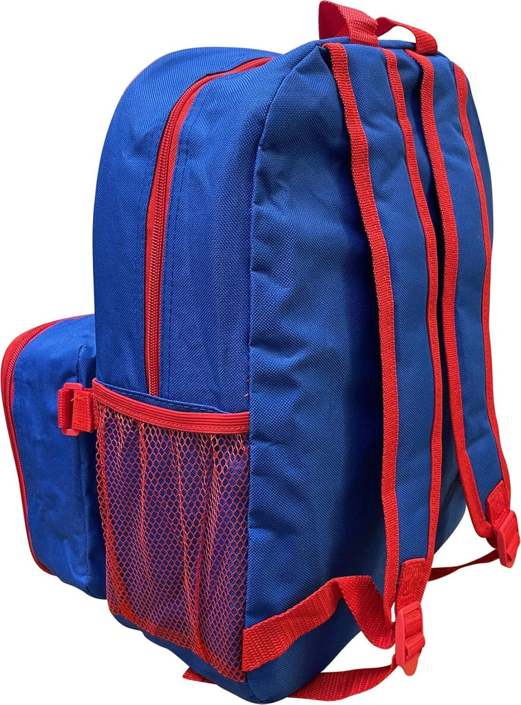 Sonic The Hedgehog 16 Inch Backpack With Detachable Matching Lunch Box