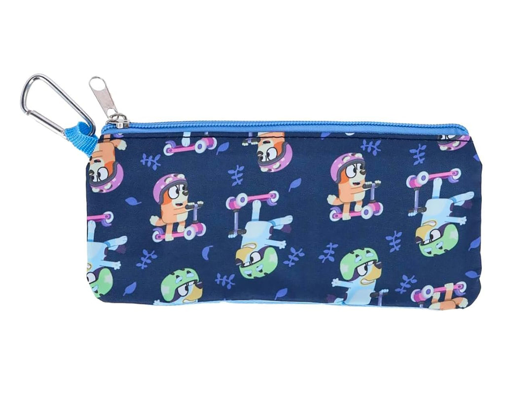 Kids Disney Bluey and Bingo Backpack with Lunch bag and Accessories Set, Navy