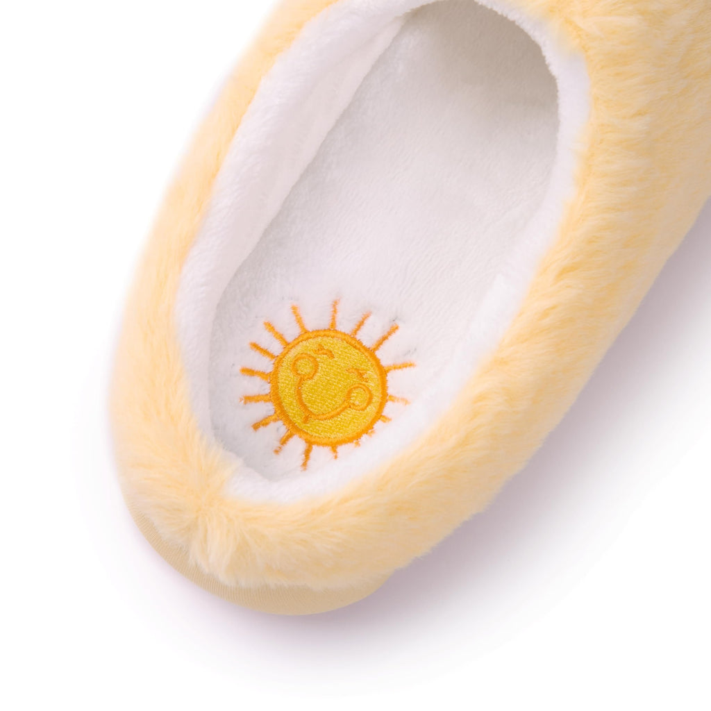 Care Bears Unisex Cozy Plush Memory Foam Indoor Outdoor Soled Slipper in Sizes S-XL, Cheer Bear-Pink Terry Clog, Large Women