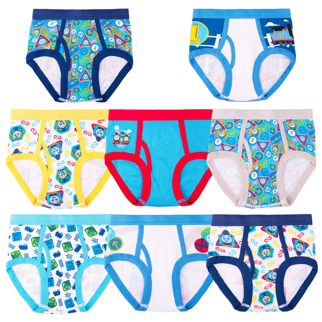 Handcraft Thomas The Train Toddler Boys Briefs Value 8-Pack Underwear Percy