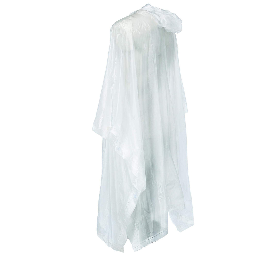 Jerry Leigh Disney Classic Mickey Mouse Rain Poncho, Clear (Adult)