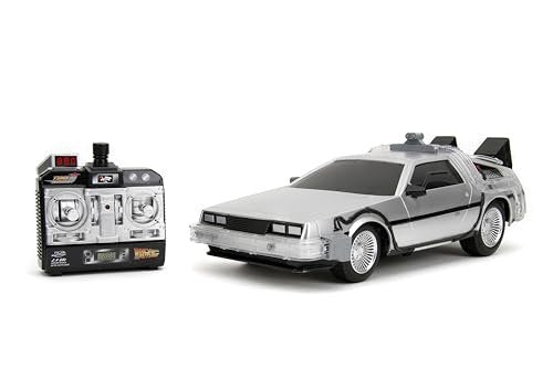 Back to The Future 1:16 Time Machine RC Radio Control Car, Toys for Kids and Adults