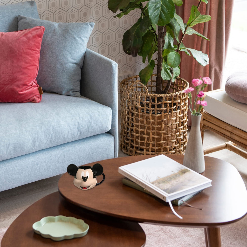 Jerry Leigh Mini Disney Mickey Mouse Head Espresso Mug, Limited Edition Hand Sculpted Collectors Cup, Gift Box Included, 3 Ounces