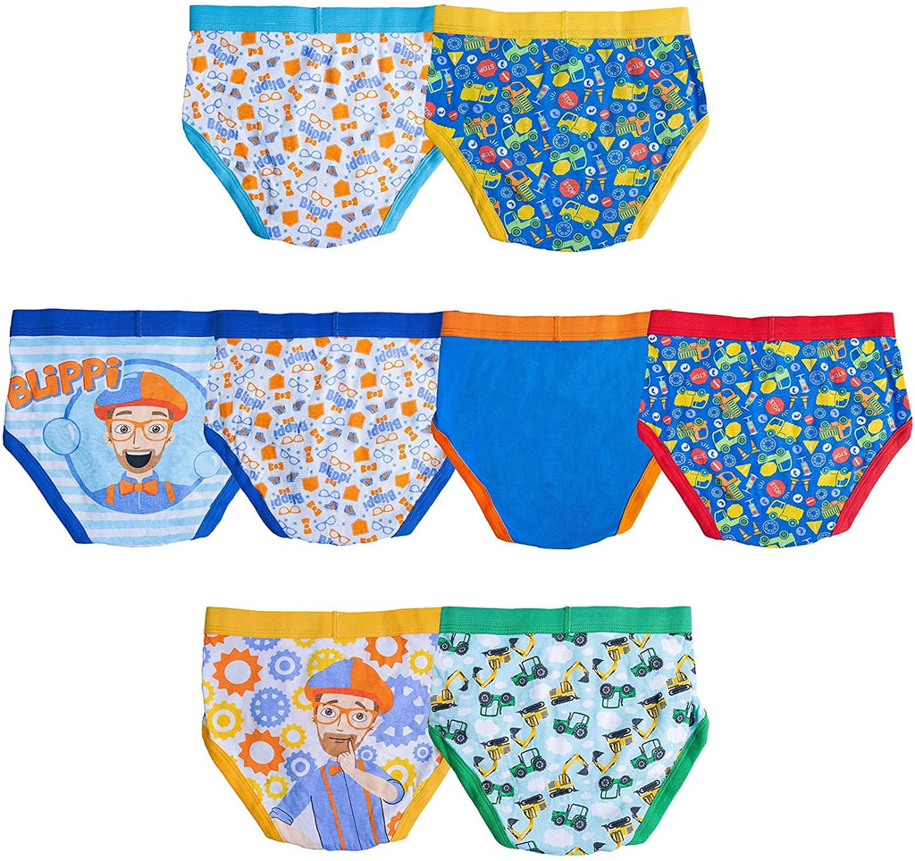 Disney Mickey Mouse Boys Underwear - 8-Pack Toddler/Little Kid/Big Kid Size Briefs Kids Roadster