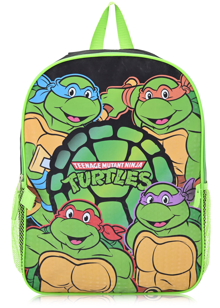 Teenage Mutant Ninja Turtles Fast Forward 16" Backpacks With Lunch Bag - Licensed Characters Kids Schoolbag