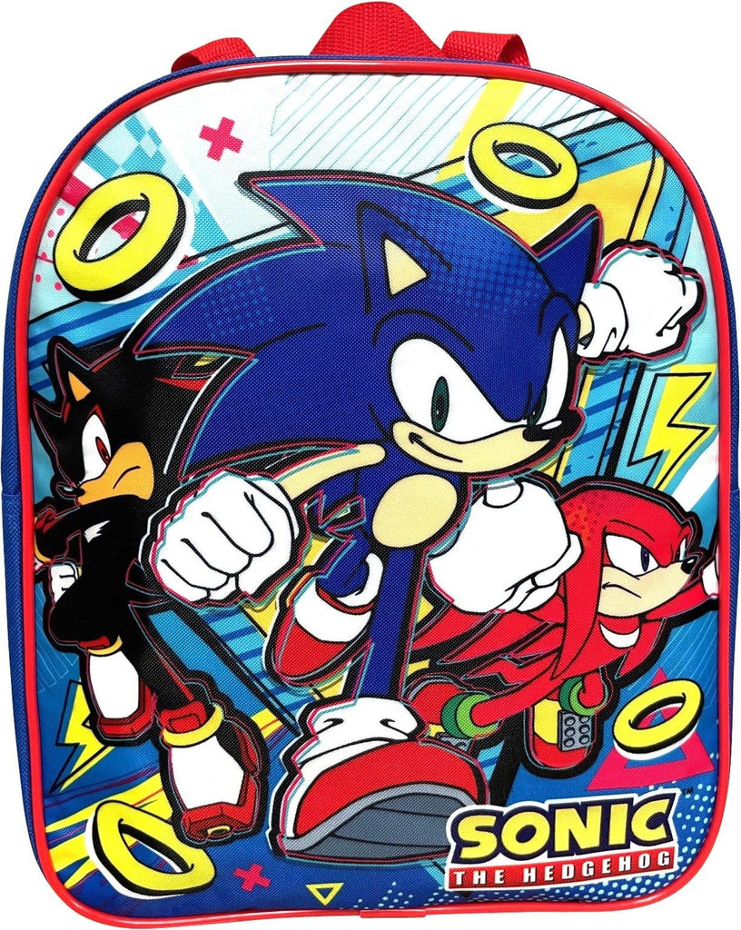 Ruz Sonic The Hedgehog 12" Kid's Backpack, Sonic - Shadow School Bag