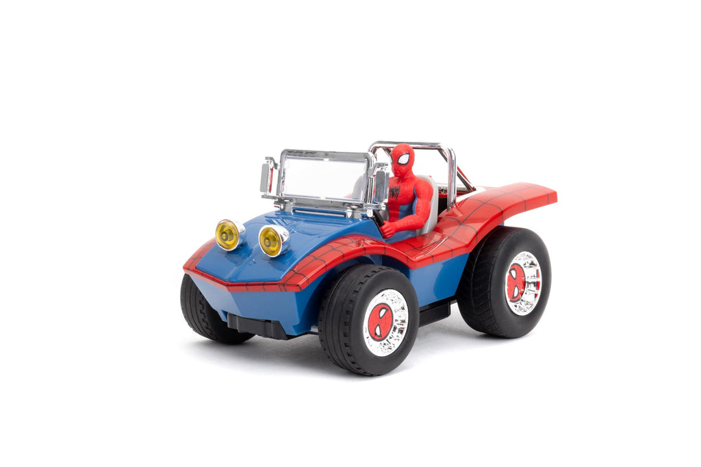 Marvel 1:24 Spider-Man Buggy RC Radio Control Cars, Toys for Kids and Adults