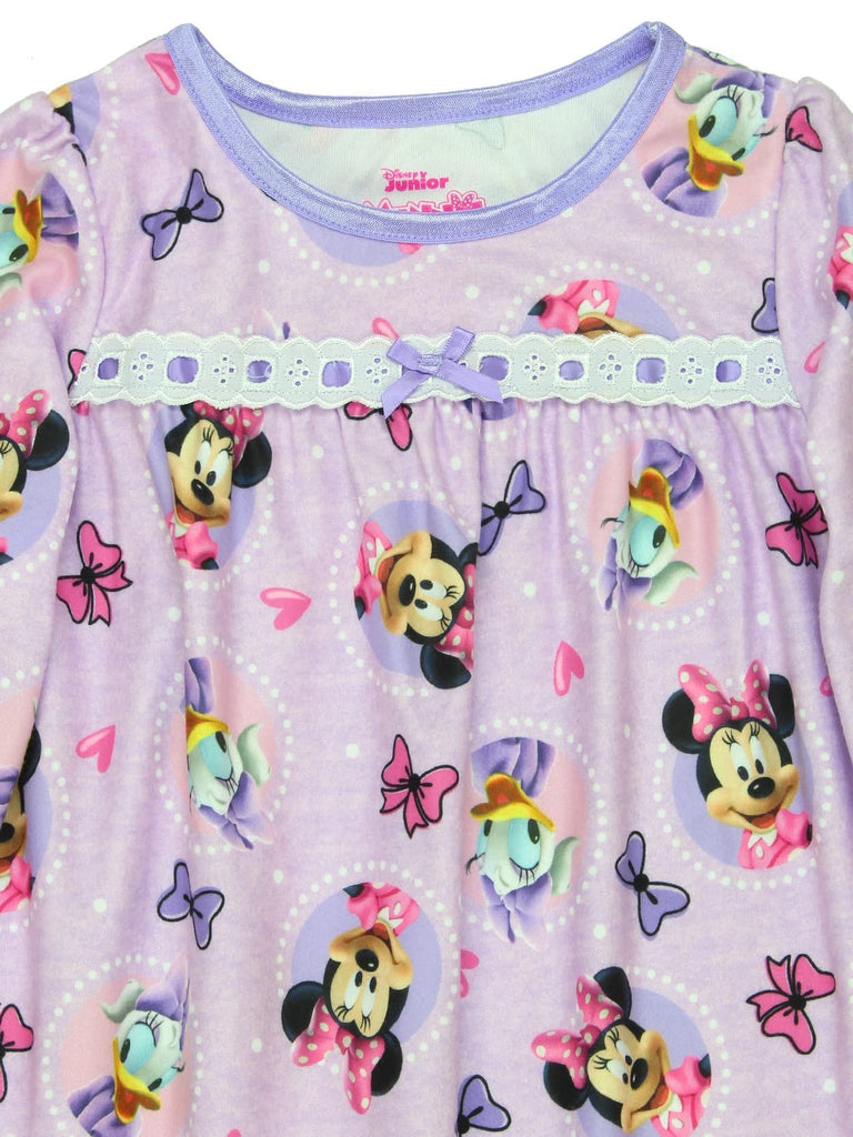 Disney Minnie Mouse Toddler Girls Granny Gown Nightgown