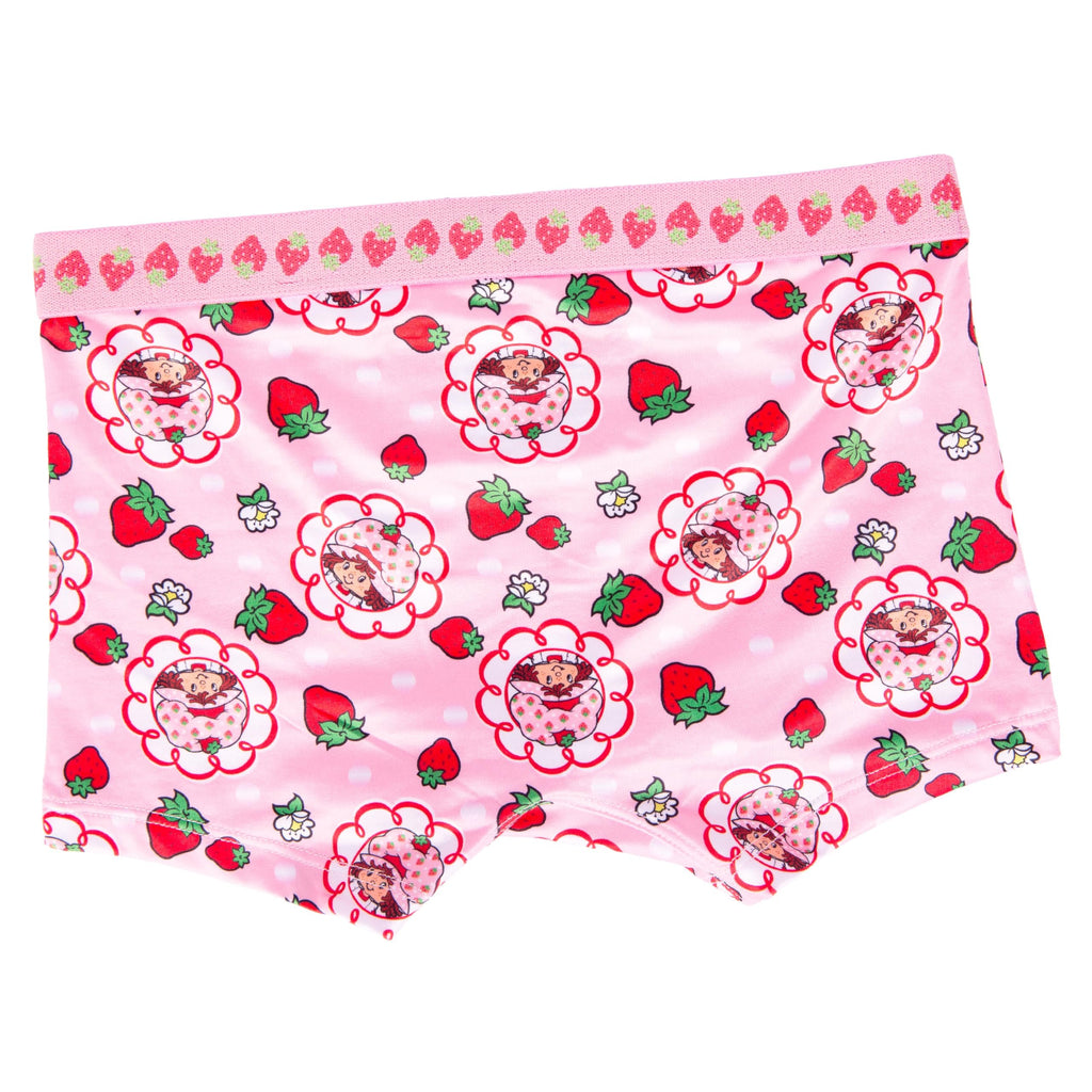 Strawberry Shortcake Girls Panties Sizes 2/3T, 4, 6, 8 and 10, 4-Pack Girl Short Underwear