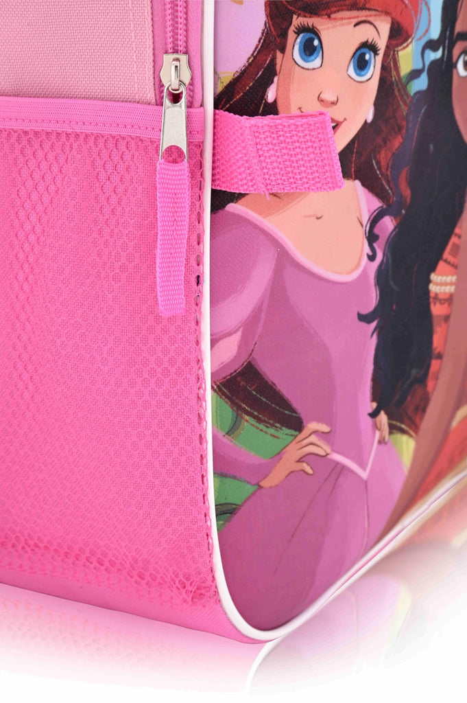 Fast Forward Disney Princess 16" Backpacks With Lunch Bag - Licensed Characters Kids Schoolbag