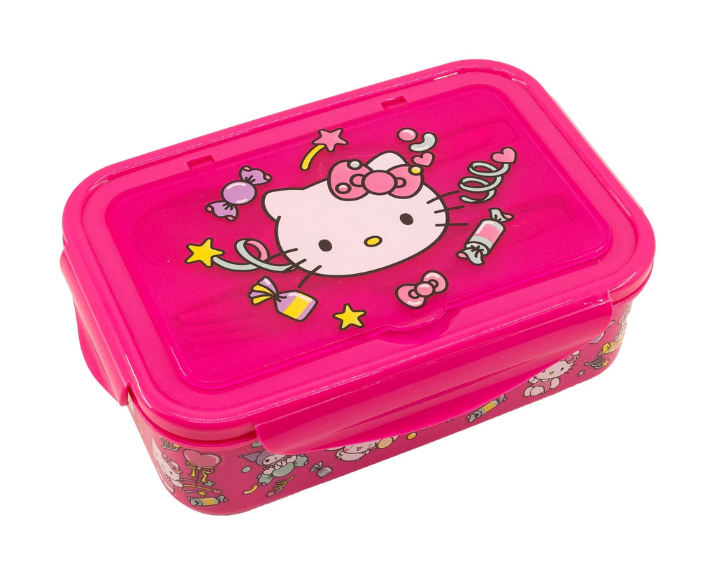 Fast Forward Spiderman, Paw Patrol, Bluey or Hello Kitty Bento Lunch Box for Kids | Marvel Food Container with Utensils